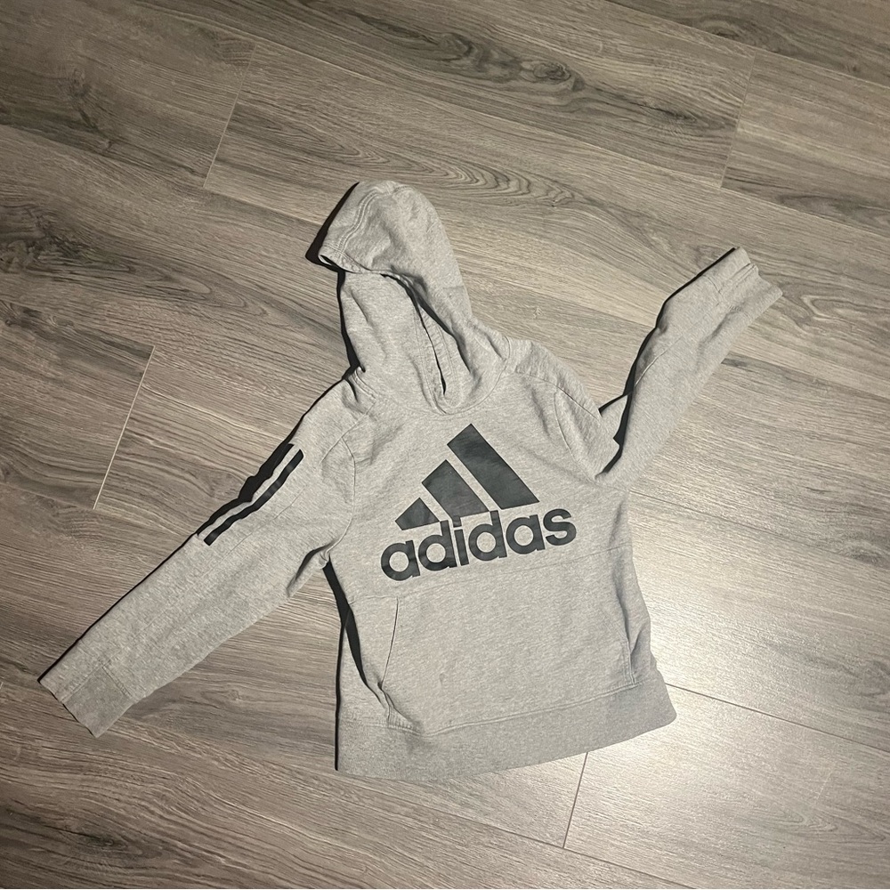 Kids Adidas Grey Sweatshirt